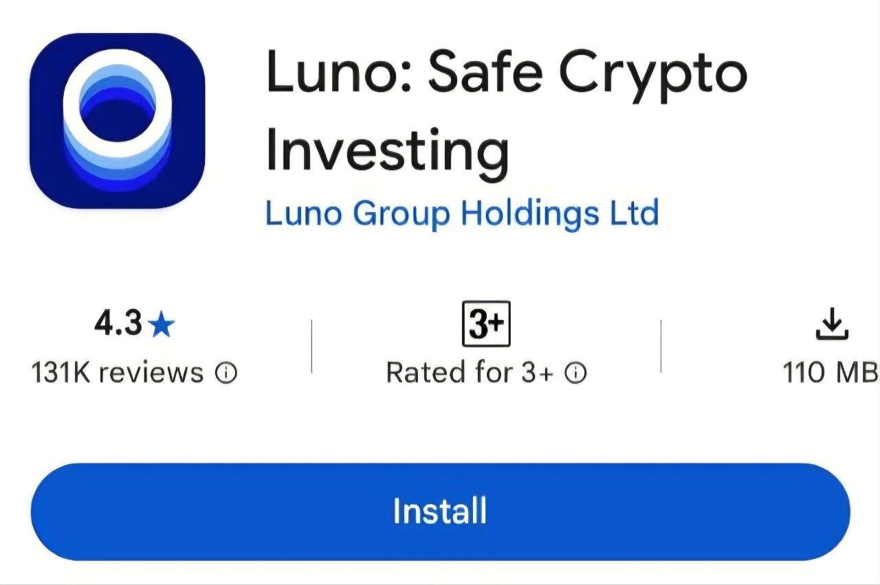 Aplikasi Luno di app store